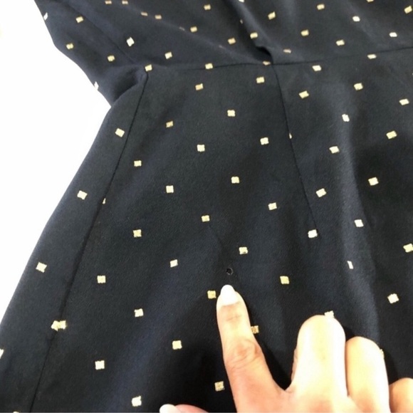 Vintage Sequel jacket/blazer V-neck long sleeve tie front black - Picture 5 of 13